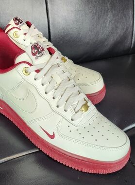 Nike Air Force 1 Low - Cream and Tan